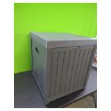New Outdoor PVC Storage Box.     22"x22"x 24"