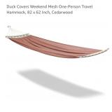 NEW Mesh One-Person Travel Hammock, 82" x 62",