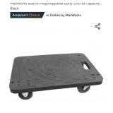 MaxWorks 80854 Polypropylene Dolly-200-lb