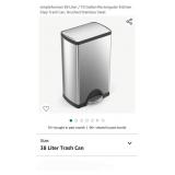 simplehuman 38 Liter / 10 Gallon Rectangular