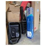 Auto Parts Lot.  Coil Springs/Struts, oil pan,