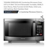 NEW Toshiba Microwave Oven, 0.9 Cu Ft *tested &