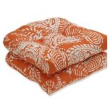 NEW  Set of 2 Paisley Indoor/Outdoor Chair Seat