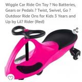 Wiggle Car ride on toy...needs assembly