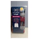 6 Pack Size Large Woven Boxers