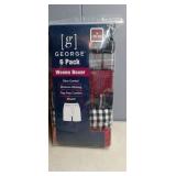 6 Pack Size Small Woven Boxers