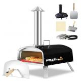 Pizzell  16" Propane/wood Pizza Oven Black **