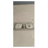 1957B  Blue Seal Silver Certificate