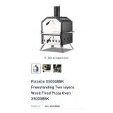 Pizzello X50008BK Freestanding Two layers Wood