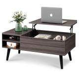 NEW IN BOX Lift Top Coffee Table w/ Storage, Grey