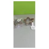 (2) Gingerbread Man Cookie Cutters