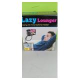 Lazy Lounger  Clamp-on smartphone holder