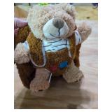 New Buddy Bear Backpack, has Removable Bear,&