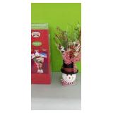 Snowman  Card & Photo Holder .Holds 24 pieces