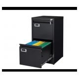 NEW 2 Drawer File Cabinet w/ Lock,