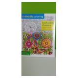 Adult Enchanting Gardens Coloring Book