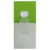 (10)  8 oz Juice Bottles