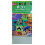 Jumbo Wildlife Playing Cards