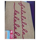 New Large Outdoor Christmas Rubber Back Mat  2