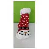 Ladies 6-8 Snowman Non-Slip Slipper Socks