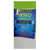 Adult  Who Done It Puzzle Book