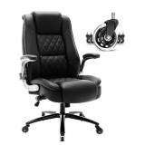 NEW High Back Office Chair- Flip Arms, Adjustable