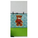 39" x 27" Fuzzy Bear Bath Mat