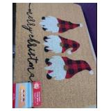 New Large Outdoor Christmas Rubber Back Mat  2