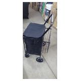 NEW Jumbo Utility Cart, Foldable, Black