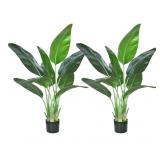 NEW 2 Pk- 4FT Artificial Bird of Paradise