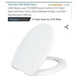 LUXE Bidet Luxe TS1008R Round Comfort Fit Toilet