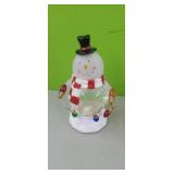 Lighted Snowman Snow Globe (needs  batteries)