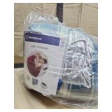 Westinghouse Pattern Heated Blanket Blue Plaid