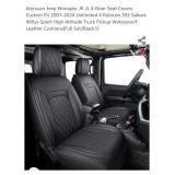 NEW 2007-2024 Jeep Wrangler 4-Door Seat Covers