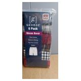 6 Pack Size Small Woven Boxers