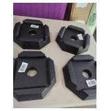 4 New SnapPad RV Leveling Pads  permanent Jack