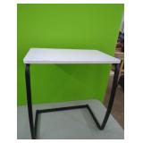 New Side Table,  Rustic C-Shaped Couch Table for