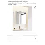 20 x 24 Medicine Cabinet Aluminum New in Opened