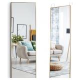 New Full Length Adjustable Over The Door Mirror