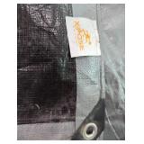 Tarp Approx. size 20x 20.  Has been Used, opened