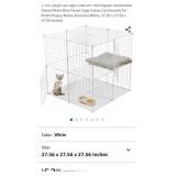 2 Tier Large Cat Cage Crate DIY Pet Playpen