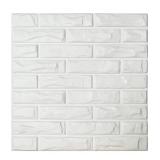 NEW 12 pk 3D Wall Panels, White Brick