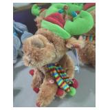 New Singing & Dancing Christmas Moose  Horns