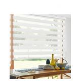 NEW Zebra Window Blinds 39" W ï¿½ 64" H White