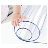 26" x 26" Sqaure Clear PVC Table