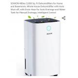 SEAVON 480oz 2,000 Sq. Ft Dehumidifiers for Home
