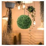 2 x  Artificial Plant Trim Ball -Boxwood Topiary