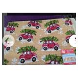 New Large Outdoor Christmas Rubber Back Mat  2