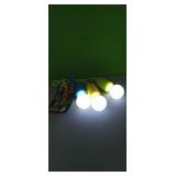 3 LED PULL LIGHTS SET with 43 inch cords