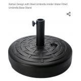 Sunnyglade 30LB Central Pole Umbrella Base with
